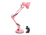 Настольная лампа Трансвит МТ2001 А/С на струбцине Pink