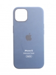 Чехол для APPLE iPhone 13 Silicone with MagSafe Abyss Blue MM293ZE/A