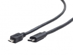 Аксессуар Gembird Cablexpert USB 2.0 microBM/USB 3.1 Type-C 3m CCP-USB2-mBMCM-10