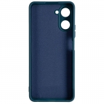 Чехол Zibelino для Realme 10 Pro 5G Soft Matte с микрофиброй Blue ZSMF-RLM-10-PRO-BLU