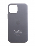 Чехол для APPLE iPhone 13 Mini Leather with MagSafe Midnight MM0M3ZE/A