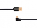 Аксессуар GCR USB 2.0 AM/microB 5pin 50cm Black GCR-UA8AMCB6-BB2S-0.5m