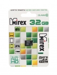 Карта памяти 32Gb - Mirex - Micro Secure Digital HC Class 10 13612-MC10SD32