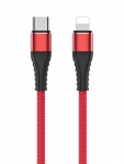 Аксессуар Jellico IP-190 USB - Lightning 1m Red