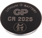 Батарейка CR2025 - GP Lithium CR2025-2CRU1 10/600 (1 штука)