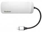 Док-станция Kingston Nucleum USB Type-C - HDMI v.1.4/USB-C/USB-C для быстрой зарядки/USB-A/USB-A для быстрой зарядки + карт-ридер SD и microSD C-HUBC1-SR-EN