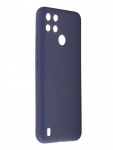 Чехол Alwio для Realme C21Y Silicone Soft Touch Dark Blue ASTRMC21YBL