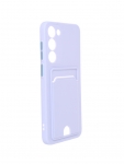 Чехол Neypo для Samsung S23+ Pocket Matte Silicone с карманом Lilac NPM59900