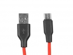 Аксессуар Exployd Keen USB - Type-C 2.1A 1.0m Red EX-K-1192