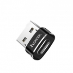 Аксессуар Hoco USB - Type-C OTG Black UA6
