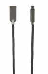Кабель RedLine USB - microUSB, Zync alloy, 1 м, чёрный