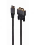 Аксессуар Gembird Cablexpert HDMI - DVI Single Link 19M/19M 4K 1.8m CC-HDMI-DVI-4K-6