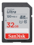 Карта памяти 32Gb - SanDisk Ultra Secure Digital HC UHS-I SDSDUN4-032G-GN6IN