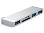 Хаб USB Satechi Type-C USB Hub для Macbook Silver ST-TCUHS