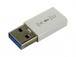 Аксессуар KS-is USB Type C Female - USB 3.0 White KS-379