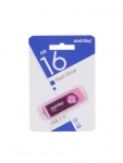 USB Flash Drive 16Gb - SmartBuy UFD 2.0 Twist Pink SB016GB2TWP