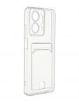Чехол Neypo для Honor X7a Pocket Silicone с карманом Transparent ACS59686