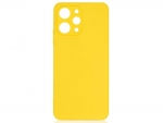 Чехол DF для Xiaomi Redmi 12 Silicone Yellow xiCase-94