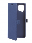 Чехол DF для Samsung Galaxy A42 Blue sFlip-88
