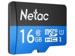 Карта памяти 16Gb - Netac microSDHC P500 NT02P500STN-016G-S