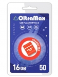 USB Flash Drive 16Gb - OltraMax 50 OM-16GB-50-Orange Red