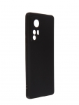 Чехол DF для Xiaomi 12 / 12X Silicone Black xiCase-63