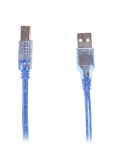 Аксессуар Simplypro USB 2.0 Type-A(M) - Type-B(M) 1m Blue 10924