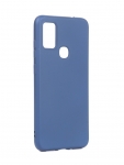 Чехол DF для Samsung Galaxy M51 Silicone Blue sOriginal-16