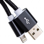 Аксессуар Red Line USB - Lightning Black УТ000035982