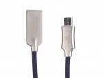 Аксессуар Gembird Cablexpert Platinum USB 2.0 AM/microB 1m Blue CC-P-mUSB02Bl-1M