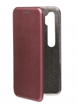 Чехол Innovation для Xiaomi Mi Note 10 Book Silicone Magnetic Bordo 17049