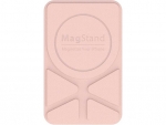 Магнитное крепление-подставка SwitchEasy MagStand Leather Stand для APPLE MagSafe Совместимо с APPLE iPhone 12/11 Pink GS-103-158-221-140