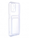 Чехол Neypo для Realme C35 Pocket Silicone с карманом Transparent ACS55242