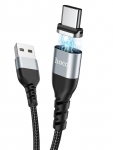 Аксессуар Hoco U96 Traveller USB - Type-C 1.2m Black