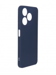Чехол Neypo для Tecno Spark 10 / 10C Soft Matte с защитой камеры Silicone Dark Blue NST68674