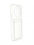 Чехол Neypo для Honor X9 4G / Magic4 Lite Pocket Silicone с карманом Transparent ACS58242