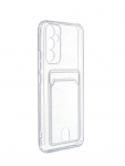 Чехол Neypo для Samsung Galaxy A34 5G Pocket Silicone с карманом Transparent ACS59250