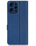 Чехол DF для Xiaomi Redmi 12 Blue xiFlip-96
