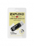 USB Flash Drive 128Gb - Exployd 650 EX-128GB-650-Black