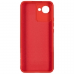 Чехол Zibelino для Realme C30 4G Soft Matte с микрофиброй Red ZSMF-RLM-C30-RED