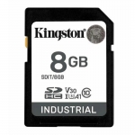 Карта памяти 8Gb - Kingston Industrial - Micro Secure Digital HC UHS-I U3, V30, A1 Class 10 SDIT/8GB