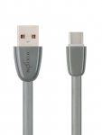 Аксессуар Vixion K12c USB - USB Type-C 1m Grey