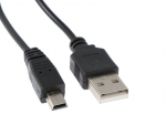 Аксессуар Luazon miniUSB - USB 0.5m Black 1690419