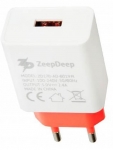 Зарядное устройство ZeepDeep EnergyPlug 1xUSB 2.4A 802074
