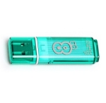 USB Flash Drive 8Gb - Smartbuy Glossy Green SB8GBGS-G