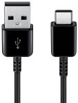 Комплект 2 кабеля Samsung USB - USB Type-C, 1.5 м, чёрный