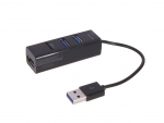 Хаб USB Palmexx 4в1 USB - 3xUSB 2.0+TF Black PX/HUB-3USB2.0-TF-BLK