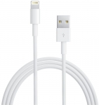 Аксессуар APPLE Lightning to USB Cable 1m for iPhone 5 / 5S / SE/iPod Touch 5th/iPod Nano 7th/iPad 4/iPad mini MD818ZM/A