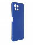 Чехол DF для Xiaomi Mi 11 Lite Blue xiOriginal-21