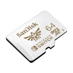 Карта памяти 64Gb - SanDiskNintendo Switch Micro Secure Digital XC Class 10 UHS-I A1 C10 V30 U3 SDSQXAT-064G-GN3ZN